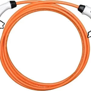 Cable para punto de recarga de vehículo eléctrico Policharger AC trifásica 32A T2-T2 5m